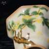 龙泉问鼎彩绘哥窑潭影杯（桂花蝶梦）(缺货) 商品缩略图3