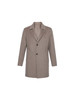 callisto卡其色绵羊毛呢大衣 商品缩略图0