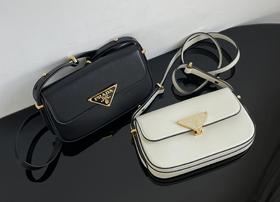 会员福利Prada豆腐包黑白色（MM）