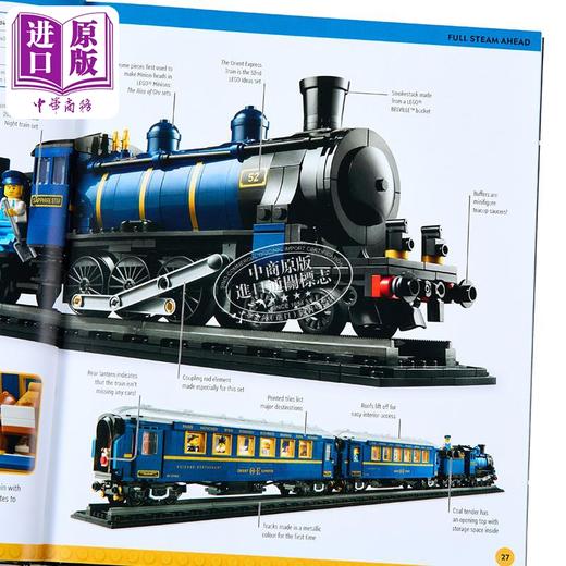 【中商原版】乐高事件年表 英文原版 LEGO Timelines Simon Hugo 益智游戏 商品图2