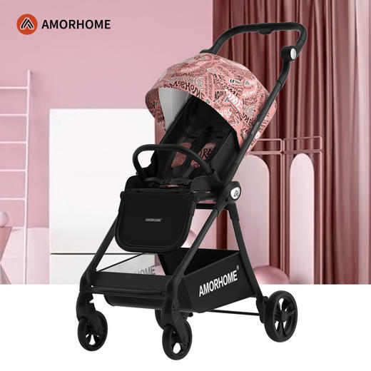 AMORHOME  新生儿双向推车 商品图5