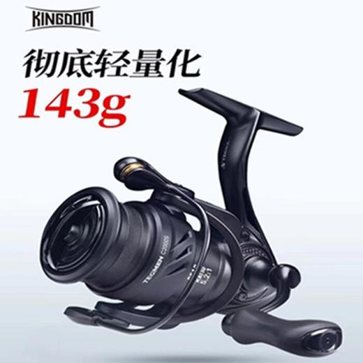 国王路亚泰格曼轻量化纺车轮竿金属浅线杯远投路亚微物25003000型 商品图0