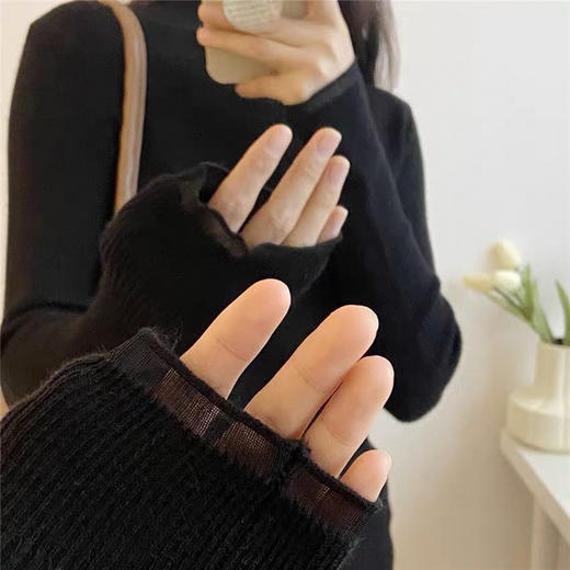 基础木耳边打底衫 商品图2