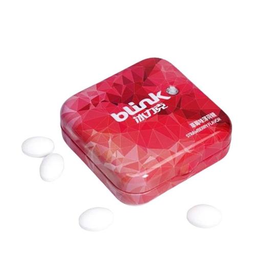 BLINK冰力克 无糖草莓味果粉薄荷糖 15g/盒 商品图3