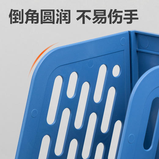 【JL】得力78980三联文件框(蓝) 商品图2