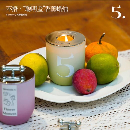 不捂香薰蜡烛室内家用持久高级礼盒卧室小众高级感礼物2025新款 商品图0