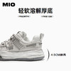 MIO米奥溶解底潮流板鞋时尚休闲鞋厚底舒适运动鞋女M251529357 商品缩略图4