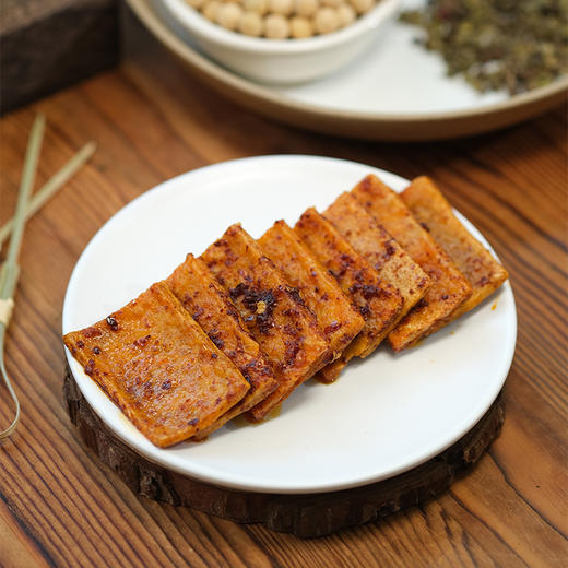 德和 石屏豆腐干 原味/小米辣味 100g/袋（20g*5片）休闲零食 #零食 商品图3
