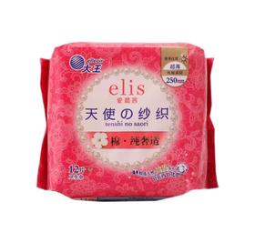 大王天使纱织系列超薄纯棉日用卫生巾250mm 12片/包