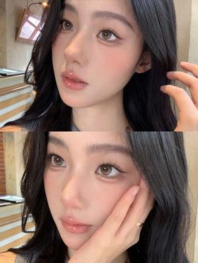 hancon 半年抛 加州日落 直径14.2mm着色13.6mm