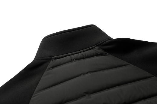 半身缘男女装 冬季插肩袖针织拼接轻薄情侣款立领羽绒服2529 商品图7