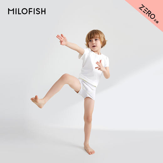 米乐鱼针织平角裤3条装男女童大童儿童内裤玩转色彩系列（棉+莫代尔款） 商品图1