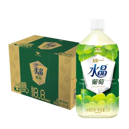 统一 水晶葡萄1L*8瓶 商品图0