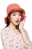 SUMMER & SAGE 亮丽珊瑚色渔夫帽 9031 商品缩略图0
