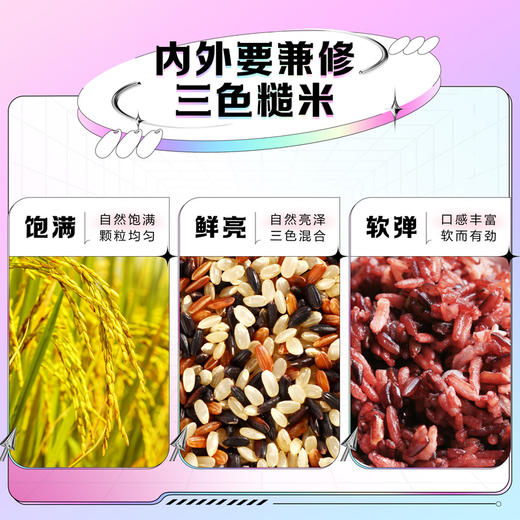 金龙鱼超级爱谷物三色糙米2.5KG 商品图1