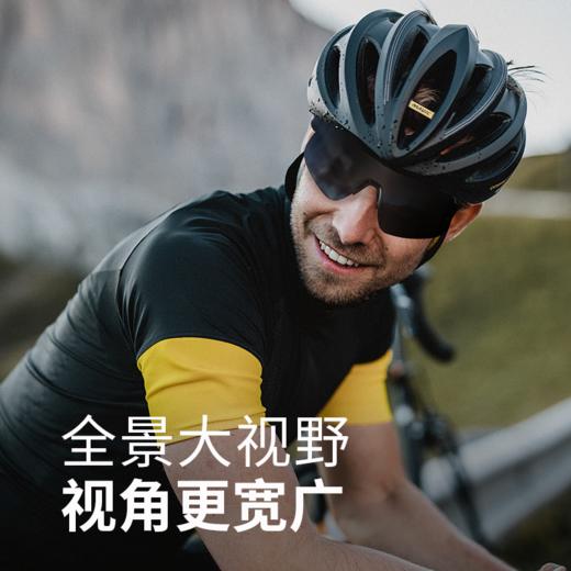 普莱斯户外太阳镜KC02 超清无框骑行眼镜 一体式大广角 镜片防尘保护 UV400防紫外线 可配近视 男女同款 双色可选 商品图2