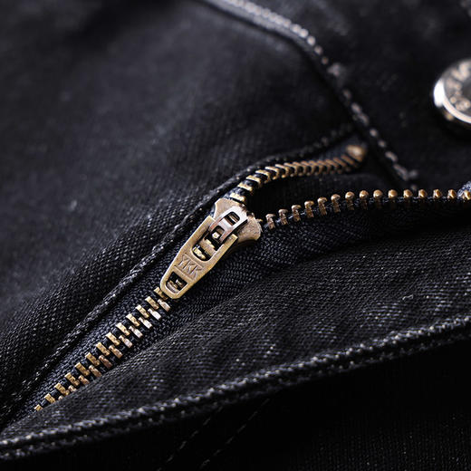 罗蒙春秋款男装牛仔裤男士直筒宽松版棉质微弹力牛仔裤男长裤子 商品图6