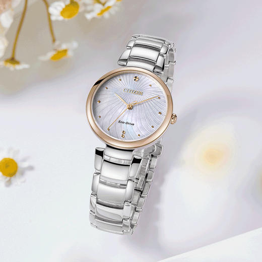 西铁城光动能女表EM0854-89Y 商品图0