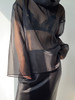 VC｜AW24074 Cedar sheer blouse  衬衫 [ 黑 / 白 ] 商品缩略图2