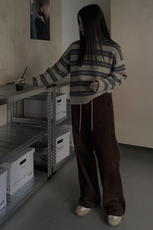 HAYES 美式休闲焦糖色长裤 19303 商品图2