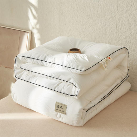 无印良品A类大豆纤维被（曲线白）MJ-B2024-0193 商品图4