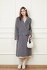 LNNNS 灰色高级质感羊毛长大衣外套 18690 商品缩略图0