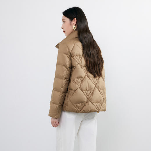 NEELLY纳俪商场同款冬季新款通勤百搭立领保暖羽绒服轻薄外套女N24104L07747 商品图1