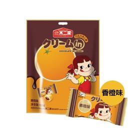 不二家 香橙味巧克力夹心糖 120g/袋