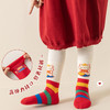 【3双装❗️马年招财猫咪儿童袜】新年气息满满，孩子们的心头好！春节可爱秋冬卡通本命年袜子年货礼盒 商品缩略图1