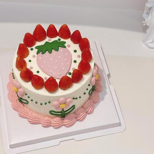 N025（草莓&手绘花） 商品图0