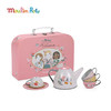 Moulin Roty 花朵女孩-马口铁茶具套装 手提箱 适合3岁+ 精美装饰 过家家玩具 花朵女孩系列 法国品牌-710538 商品缩略图14