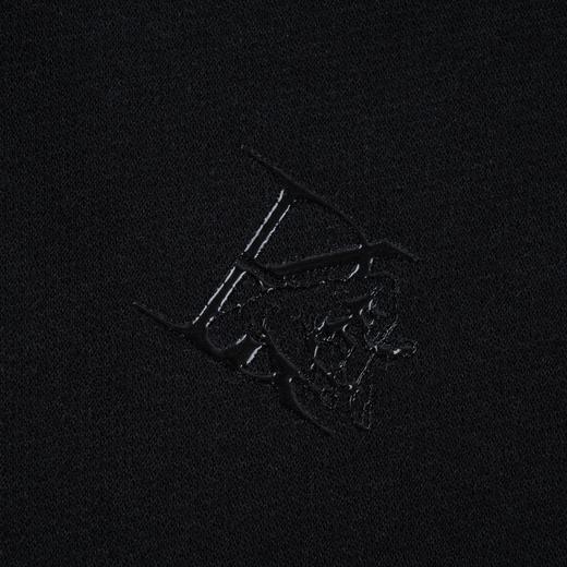 BK2024秋冬百鬼之王麂皮拼接侧条运动卫裤 商品图2