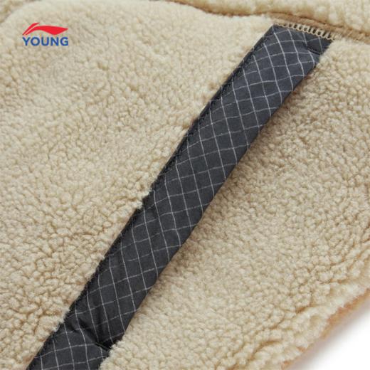 李宁男大童户外系列保暖宽松拼接休闲外套YFDU149 商品图4