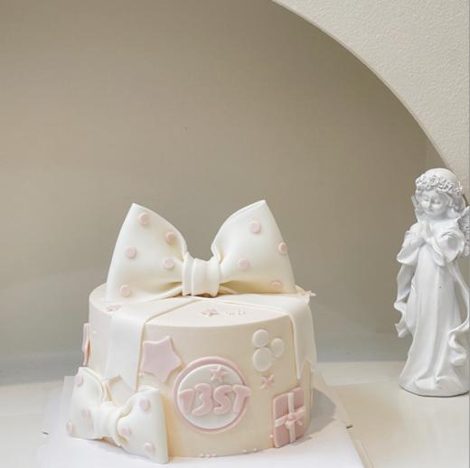 N032（翻糖白蝴蝶结） 商品图0