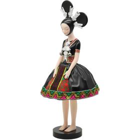 郭玲《黎族女孩》然女孩