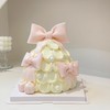 N035（奶油塔&三个翻糖蝴蝶结） 商品缩略图0