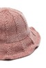 AVA 烟粉色编织纹路渔夫帽 8396 商品缩略图2