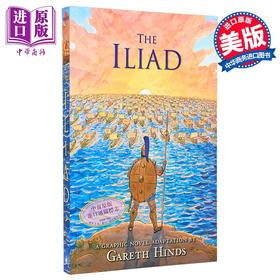 预售 【中商原版】荷马史诗 伊利亚特 图画版 The Iliad A Graphic Novel 英文原版 Gareth Hinds 古希腊神话改编获奖漫画姊妹篇