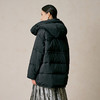 NEELLY纳俪商场同款冬季新款黑色气质立领羽绒服女90%白鸭绒外套N23124L07788 商品缩略图1