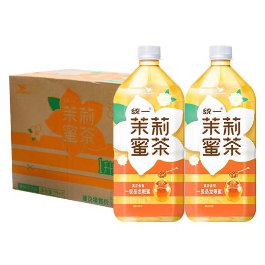 统一 茉莉蜜茶1L*8瓶 商品图0