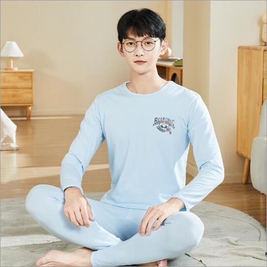 HANPY杭拍 保暖内衣男大童青少年莱卡棉秋衣套装 QY-0920-H928 商品图2