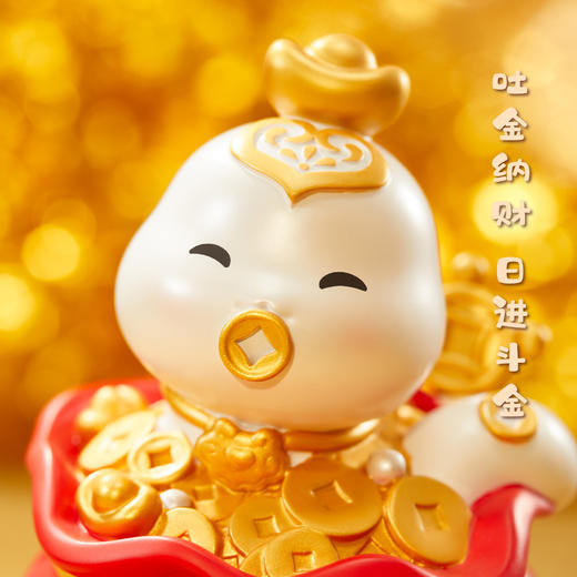 【故宫摆件】灵蛇献瑞蛇年存钱罐摆件新款可存取文创本命年礼物 商品图4