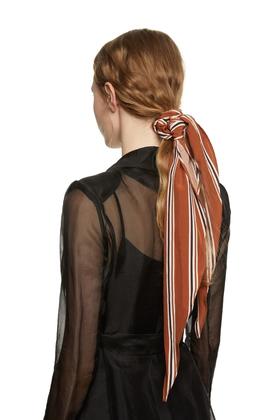 AVA 条纹饰干邑色发带 8134