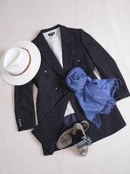 callisto100%羊绒定制围巾 商品图12