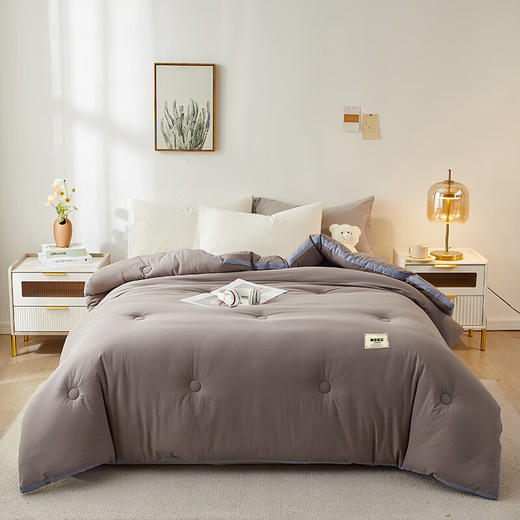 无印良品A类大豆纤维被（繁星灰）MJ-B2024-0191 商品图0