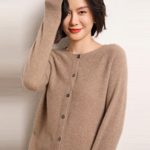 Avann阿曼衣桂花针羊毛开衫WQ011 商品图5