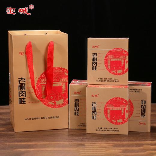 宝城老树肉桂茶叶6盒装共300克散装盒装乌龙茶岩茶A200 商品图6