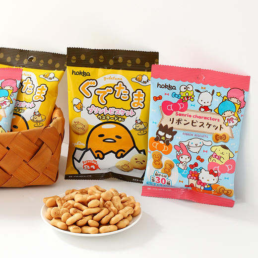 北陆制果 蛋黄君&凯蒂蝴蝶结饼干 商品图0