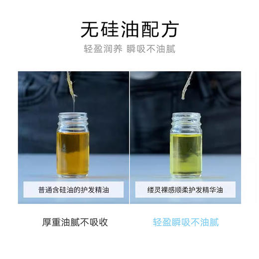 清爽不油腻 缕灵护发精油 抚平毛躁 滋养亮泽 滴管设计 方便取用 商品图7