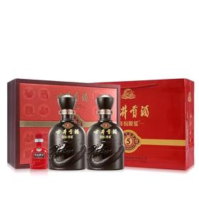 古井贡酒 年份原浆古5白酒礼盒 1100ml/盒